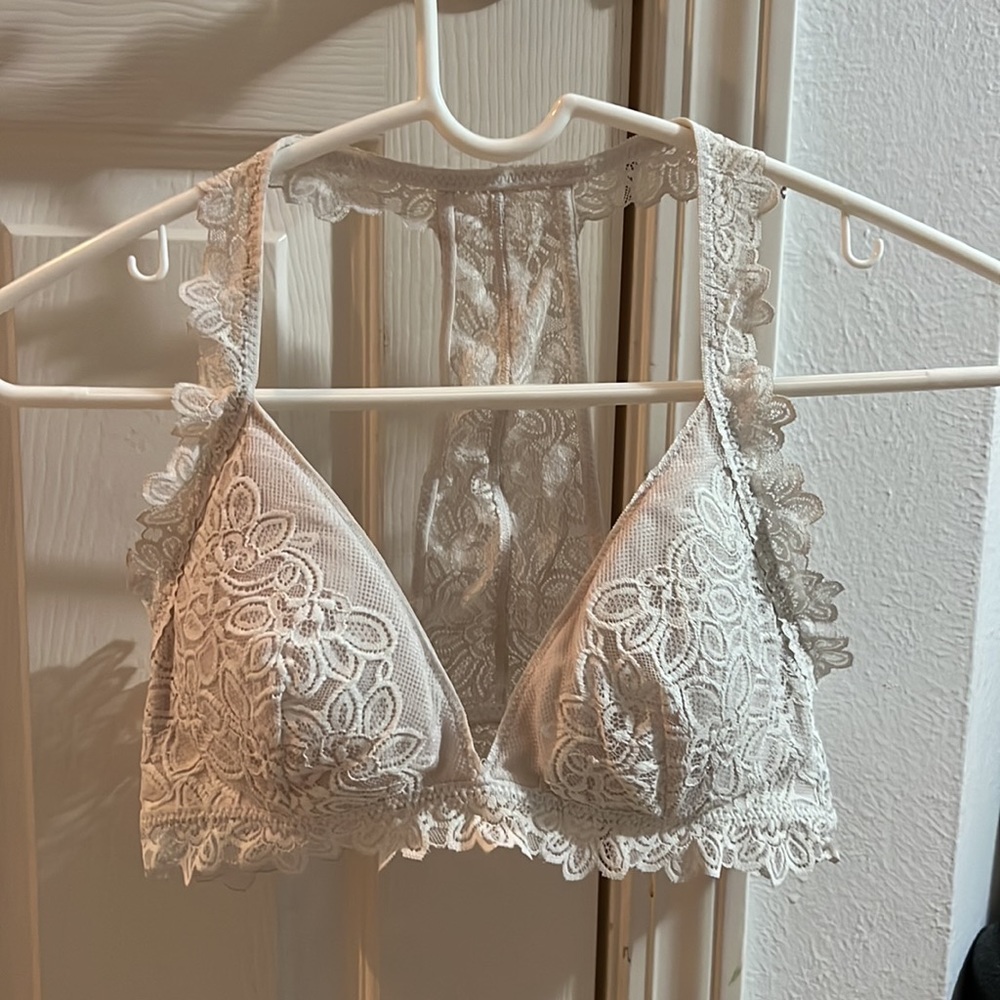 Ivory Racerback Bralette